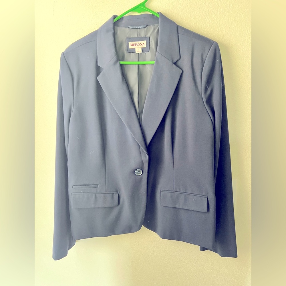 Merona navy blazer